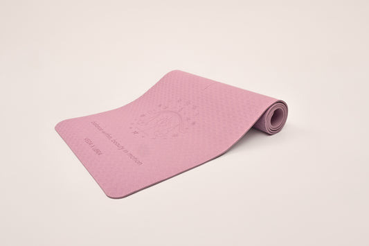 VEDA × LIBRA Yoga Mat 🜁 | Air Ritual for Balance & Grace | Eco Non-Slip + Free Strap