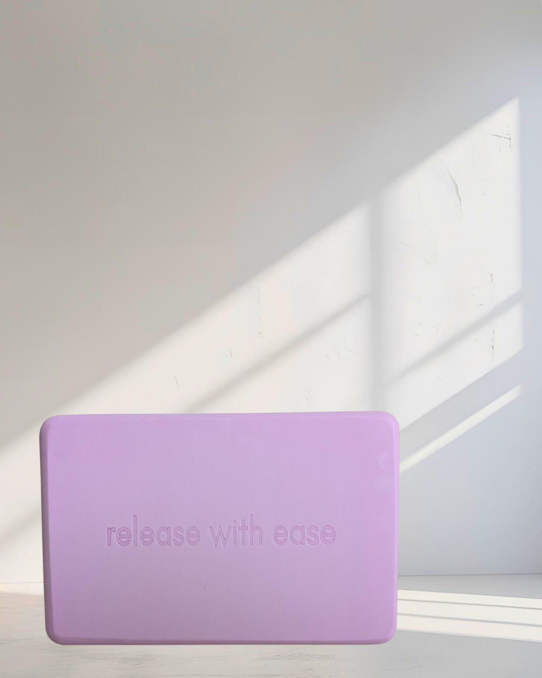 VEDA × AIR Yoga Block 🜁 | Ritual for Lightness & Flow | Laser Engraved + Mantra Back